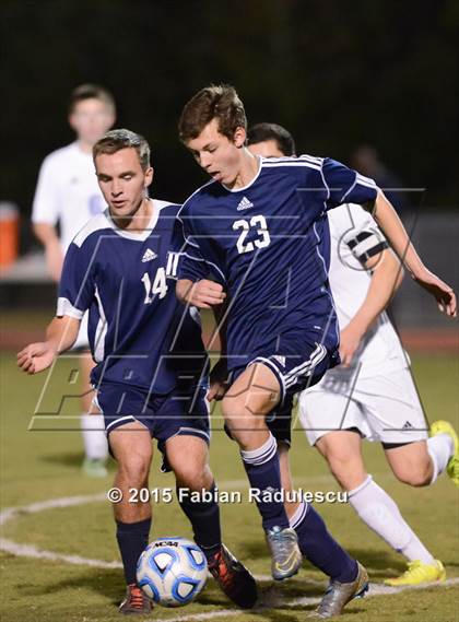 Thumbnail 2 in Franklin Academy vs. Community School of Davidson (NCHSAA 1A Final) photogallery.