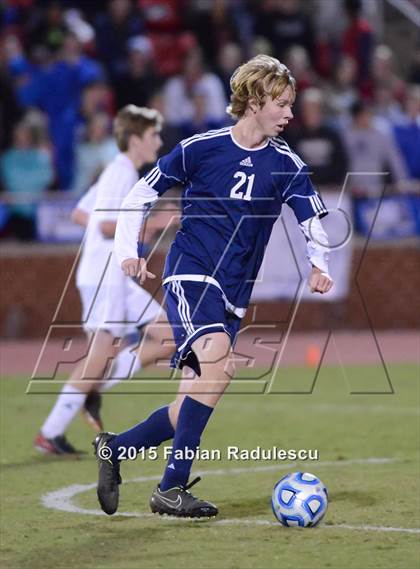 Thumbnail 1 in Franklin Academy vs. Community School of Davidson (NCHSAA 1A Final) photogallery.