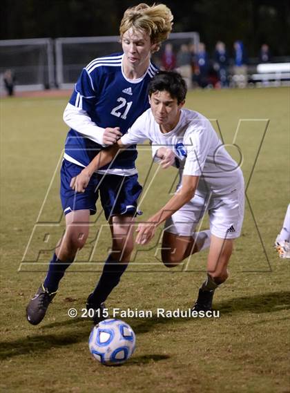 Thumbnail 2 in Franklin Academy vs. Community School of Davidson (NCHSAA 1A Final) photogallery.
