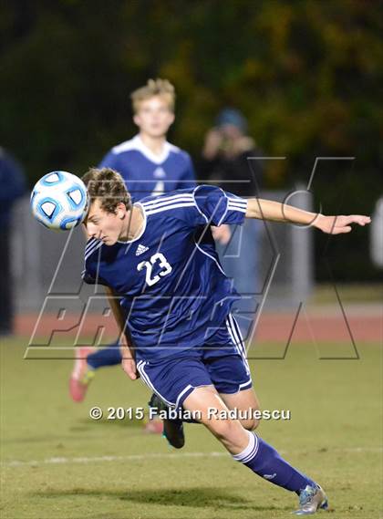 Thumbnail 2 in Franklin Academy vs. Community School of Davidson (NCHSAA 1A Final) photogallery.