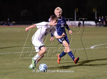 Thumbnail 2 in Franklin Academy vs. Community School of Davidson (NCHSAA 1A Final) photogallery.