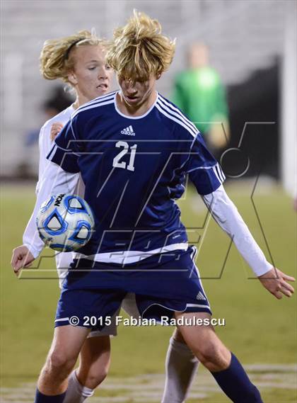 Thumbnail 3 in Franklin Academy vs. Community School of Davidson (NCHSAA 1A Final) photogallery.