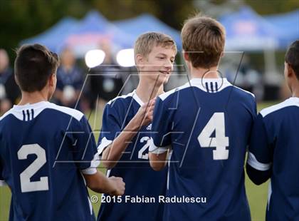 Thumbnail 3 in Franklin Academy vs. Community School of Davidson (NCHSAA 1A Final) photogallery.