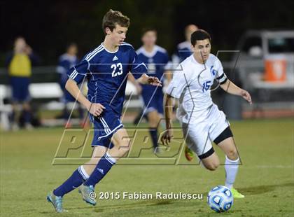 Thumbnail 1 in Franklin Academy vs. Community School of Davidson (NCHSAA 1A Final) photogallery.