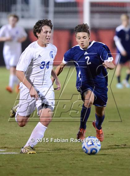 Thumbnail 3 in Franklin Academy vs. Community School of Davidson (NCHSAA 1A Final) photogallery.