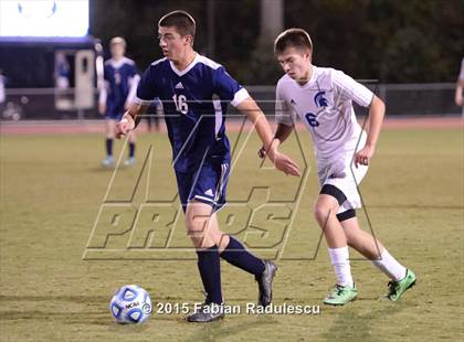 Thumbnail 2 in Franklin Academy vs. Community School of Davidson (NCHSAA 1A Final) photogallery.
