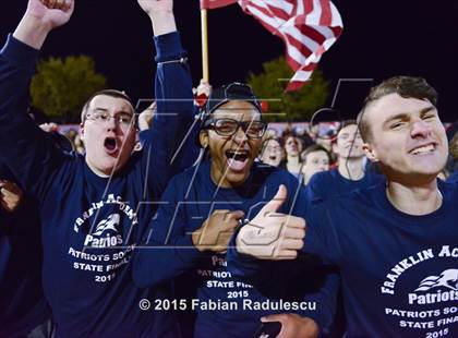 Thumbnail 1 in Franklin Academy vs. Community School of Davidson (NCHSAA 1A Final) photogallery.