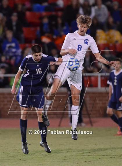 Thumbnail 1 in Franklin Academy vs. Community School of Davidson (NCHSAA 1A Final) photogallery.