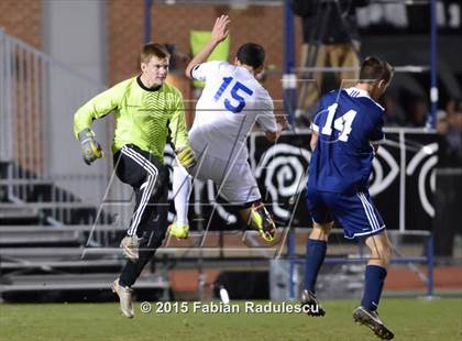 Thumbnail 1 in Franklin Academy vs. Community School of Davidson (NCHSAA 1A Final) photogallery.