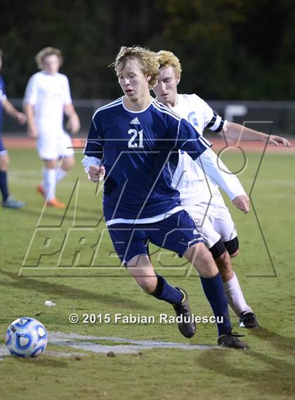 Thumbnail 1 in Franklin Academy vs. Community School of Davidson (NCHSAA 1A Final) photogallery.