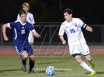 Thumbnail 1 in Franklin Academy vs. Community School of Davidson (NCHSAA 1A Final) photogallery.