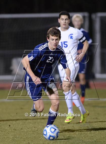 Thumbnail 3 in Franklin Academy vs. Community School of Davidson (NCHSAA 1A Final) photogallery.