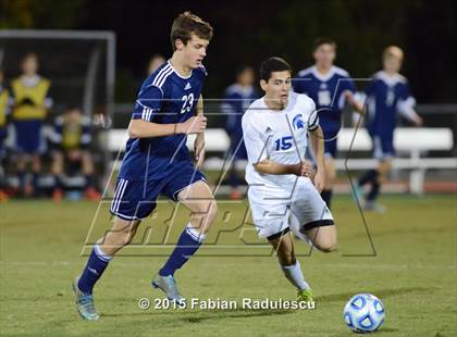 Thumbnail 3 in Franklin Academy vs. Community School of Davidson (NCHSAA 1A Final) photogallery.
