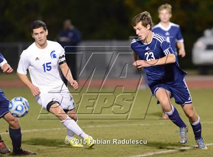 Thumbnail 3 in Franklin Academy vs. Community School of Davidson (NCHSAA 1A Final) photogallery.