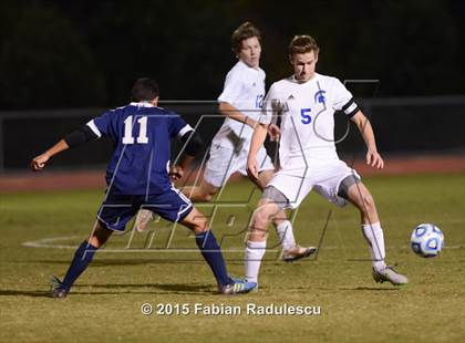 Thumbnail 3 in Franklin Academy vs. Community School of Davidson (NCHSAA 1A Final) photogallery.