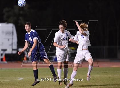 Thumbnail 2 in Franklin Academy vs. Community School of Davidson (NCHSAA 1A Final) photogallery.