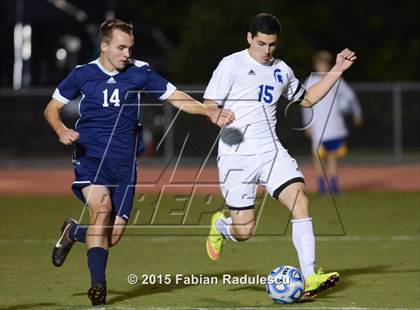 Thumbnail 2 in Franklin Academy vs. Community School of Davidson (NCHSAA 1A Final) photogallery.