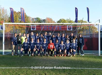 Thumbnail 1 in Franklin Academy vs. Community School of Davidson (NCHSAA 1A Final) photogallery.