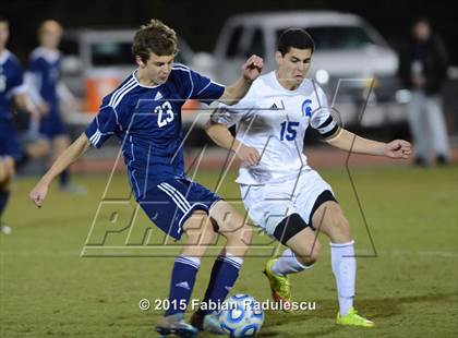 Thumbnail 2 in Franklin Academy vs. Community School of Davidson (NCHSAA 1A Final) photogallery.