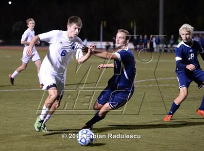 Thumbnail 1 in Franklin Academy vs. Community School of Davidson (NCHSAA 1A Final) photogallery.