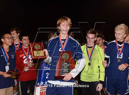 Thumbnail 1 in Franklin Academy vs. Community School of Davidson (NCHSAA 1A Final) photogallery.
