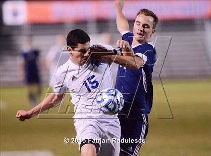 Thumbnail 2 in Franklin Academy vs. Community School of Davidson (NCHSAA 1A Final) photogallery.