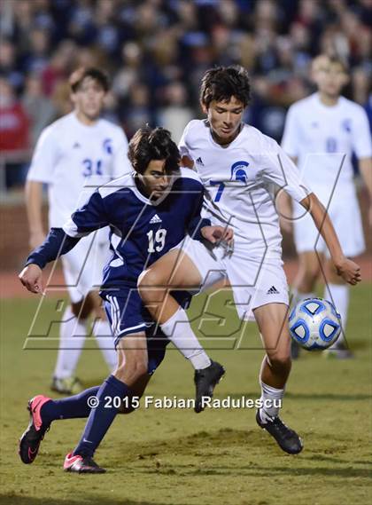 Thumbnail 3 in Franklin Academy vs. Community School of Davidson (NCHSAA 1A Final) photogallery.