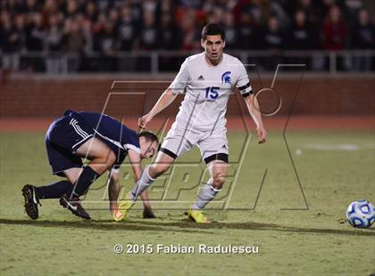 Thumbnail 1 in Franklin Academy vs. Community School of Davidson (NCHSAA 1A Final) photogallery.