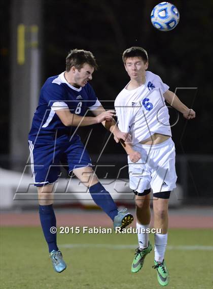 Thumbnail 3 in Franklin Academy vs. Community School of Davidson (NCHSAA 1A Final) photogallery.