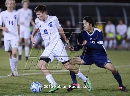 Thumbnail 2 in Franklin Academy vs. Community School of Davidson (NCHSAA 1A Final) photogallery.