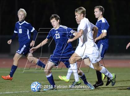 Thumbnail 1 in Franklin Academy vs. Community School of Davidson (NCHSAA 1A Final) photogallery.