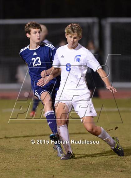 Thumbnail 2 in Franklin Academy vs. Community School of Davidson (NCHSAA 1A Final) photogallery.
