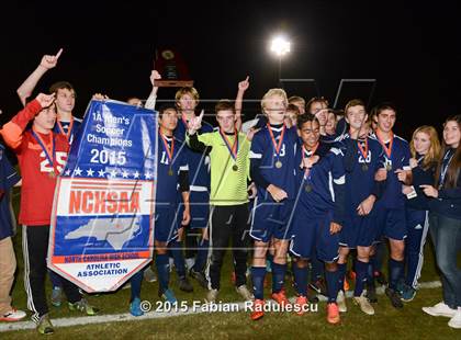 Thumbnail 3 in Franklin Academy vs. Community School of Davidson (NCHSAA 1A Final) photogallery.