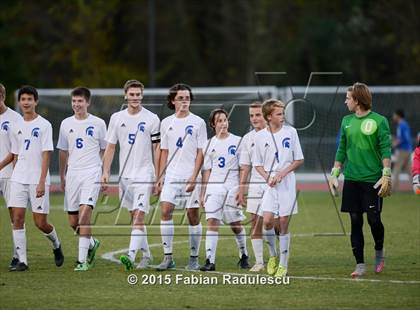 Thumbnail 3 in Franklin Academy vs. Community School of Davidson (NCHSAA 1A Final) photogallery.