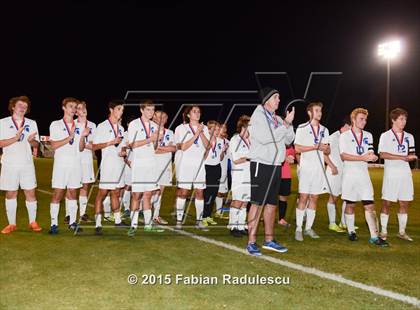 Thumbnail 3 in Franklin Academy vs. Community School of Davidson (NCHSAA 1A Final) photogallery.