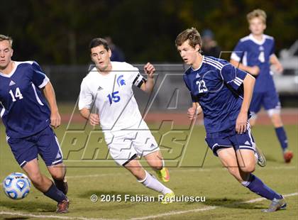 Thumbnail 1 in Franklin Academy vs. Community School of Davidson (NCHSAA 1A Final) photogallery.