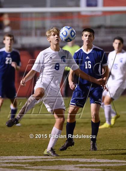 Thumbnail 3 in Franklin Academy vs. Community School of Davidson (NCHSAA 1A Final) photogallery.