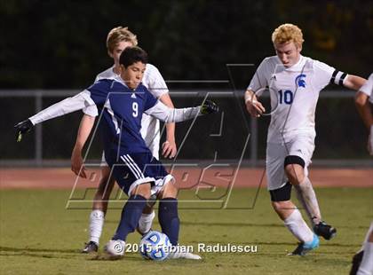 Thumbnail 2 in Franklin Academy vs. Community School of Davidson (NCHSAA 1A Final) photogallery.