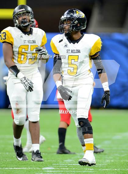Thumbnail 1 in Welsh vs. St. Helena College and Career Academy (LHSAA 2A Final)  photogallery.