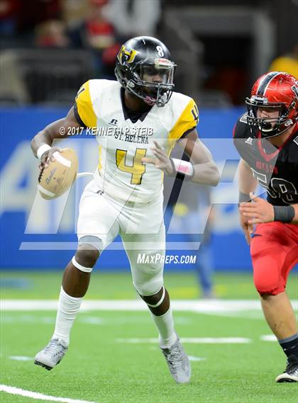 Thumbnail 1 in Welsh vs. St. Helena College and Career Academy (LHSAA 2A Final)  photogallery.