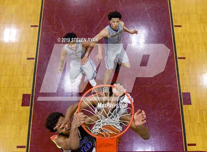 Thumbnail 3 in IMG Academy vs. Montverde Academy (GEICO National Tournament Semifinal) photogallery.