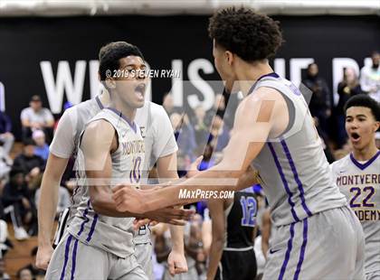 Thumbnail 3 in IMG Academy vs. Montverde Academy (GEICO National Tournament Semifinal) photogallery.