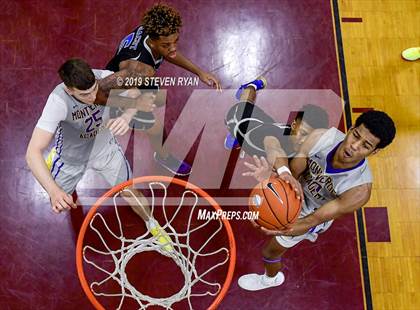 Thumbnail 1 in IMG Academy vs. Montverde Academy (GEICO National Tournament Semifinal) photogallery.