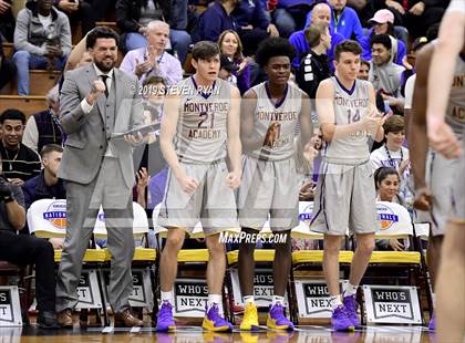 Thumbnail 1 in IMG Academy vs. Montverde Academy (GEICO National Tournament Semifinal) photogallery.