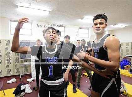 Thumbnail 2 in IMG Academy vs. Montverde Academy (GEICO National Tournament Semifinal) photogallery.