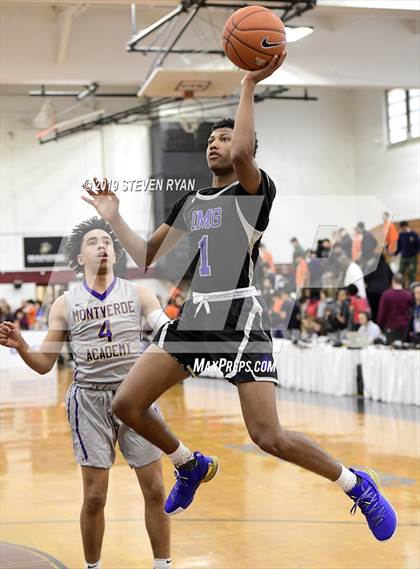 Thumbnail 3 in IMG Academy vs. Montverde Academy (GEICO National Tournament Semifinal) photogallery.