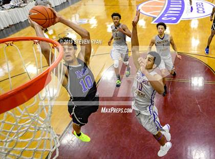 Thumbnail 1 in IMG Academy vs. Montverde Academy (GEICO National Tournament Semifinal) photogallery.
