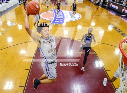 Thumbnail 3 in IMG Academy vs. Montverde Academy (GEICO National Tournament Semifinal) photogallery.