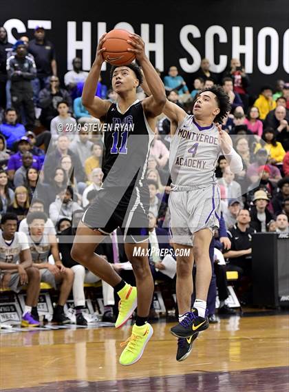 Thumbnail 2 in IMG Academy vs. Montverde Academy (GEICO National Tournament Semifinal) photogallery.