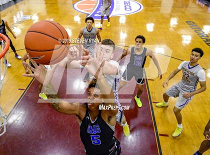 Thumbnail 2 in IMG Academy vs. Montverde Academy (GEICO National Tournament Semifinal) photogallery.